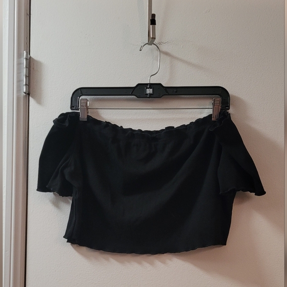 Off the shoulder crop top - Picture 3 of 7